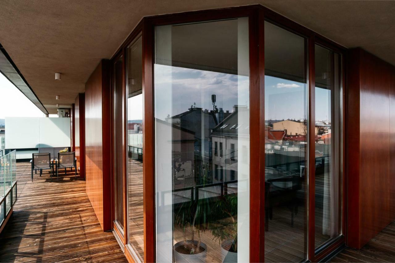 Ferienwohnung Penthouse Uptown - Loftaffair Krakau Exterior foto