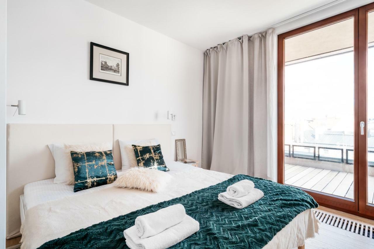 Ferienwohnung Penthouse Uptown - Loftaffair Krakau Exterior foto